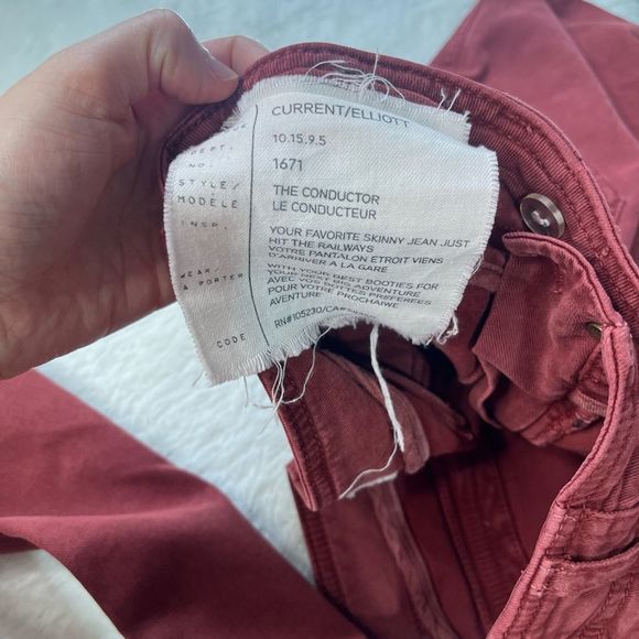 Current Elliot The Conductor Skinny Cargo Jeans - Picture 6 of 6